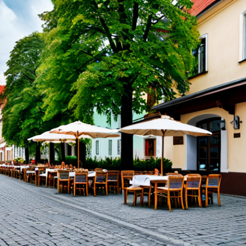 Okay, I will provide two image prompts for Stable Diffusion XL, based on the provided document, focusing on the Polish tourism and hospitality context.